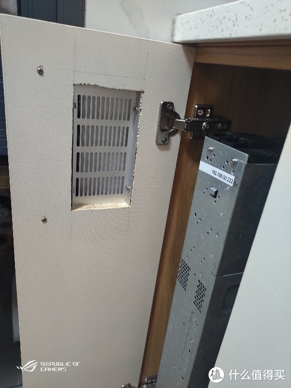 阳台NAS专用柜散热改造