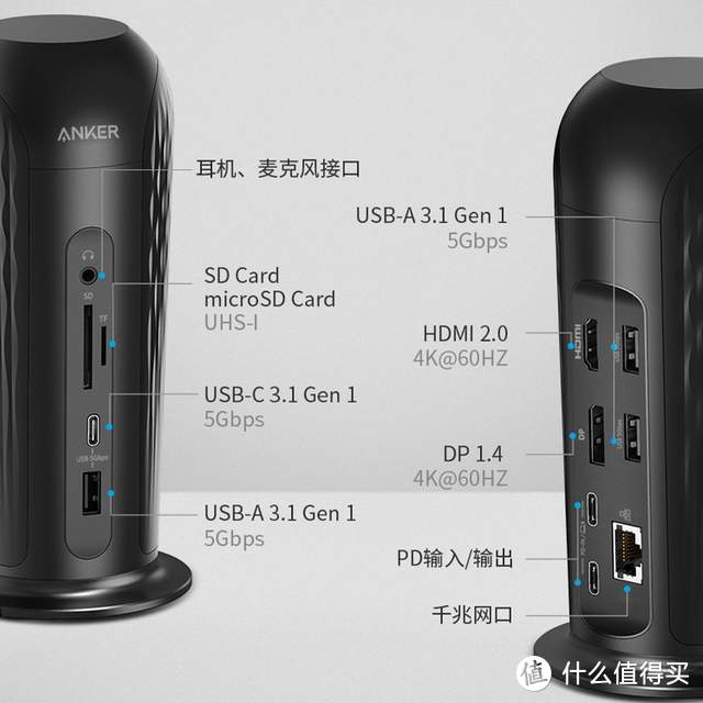 Anker推出12合1扩展坞，支持双4K输出与85W PD快充