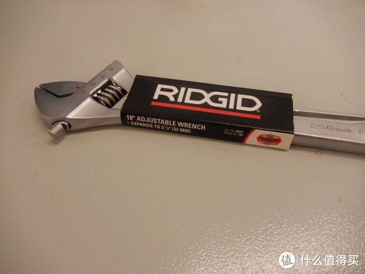 RIDGID里奇10寸250mm活动扳手测评