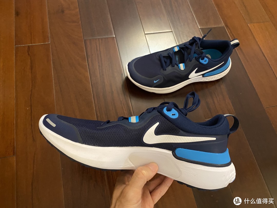 出乎意料软的Nike react miler