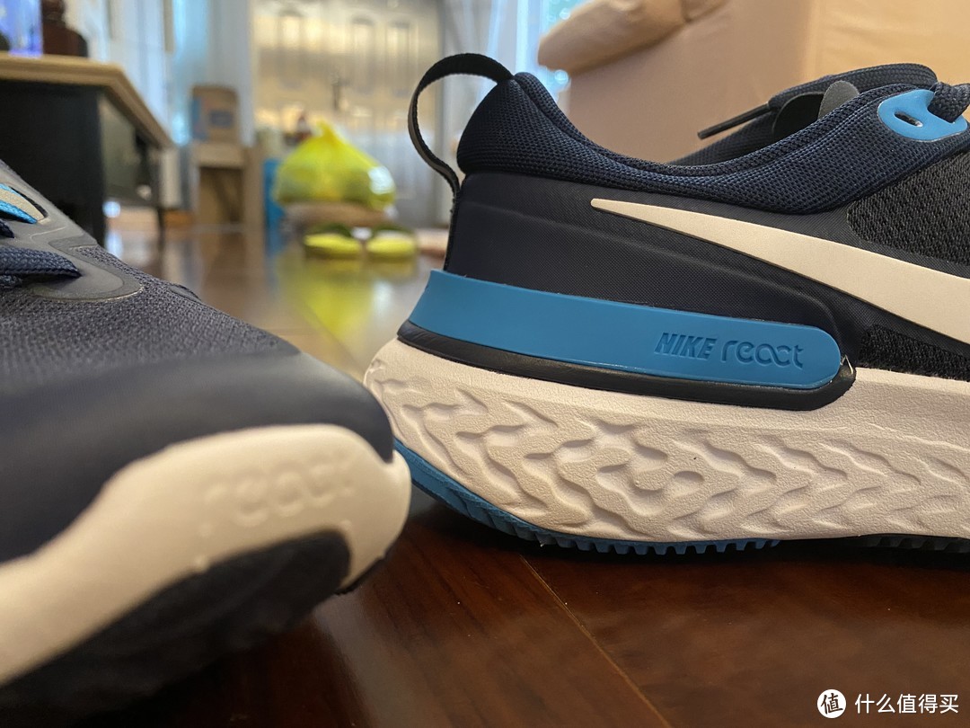 出乎意料软的Nike react miler