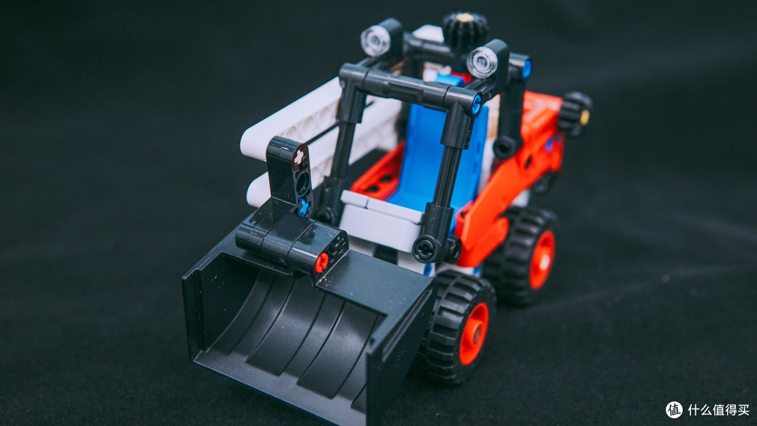 积木测评室篇四42116滑移装载机机械组入门就选它吧