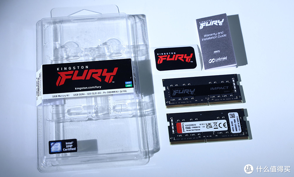 金士顿 FURY IMPACT DDR4 内存 包装及配件