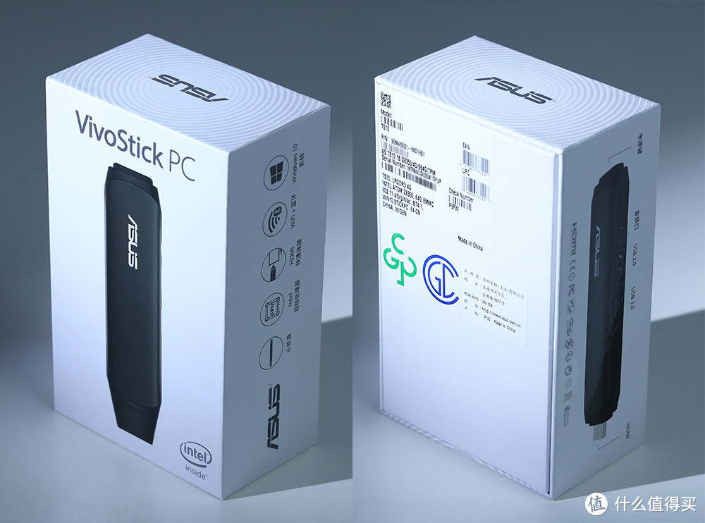 华硕VivoStick PC TS10 外包装①