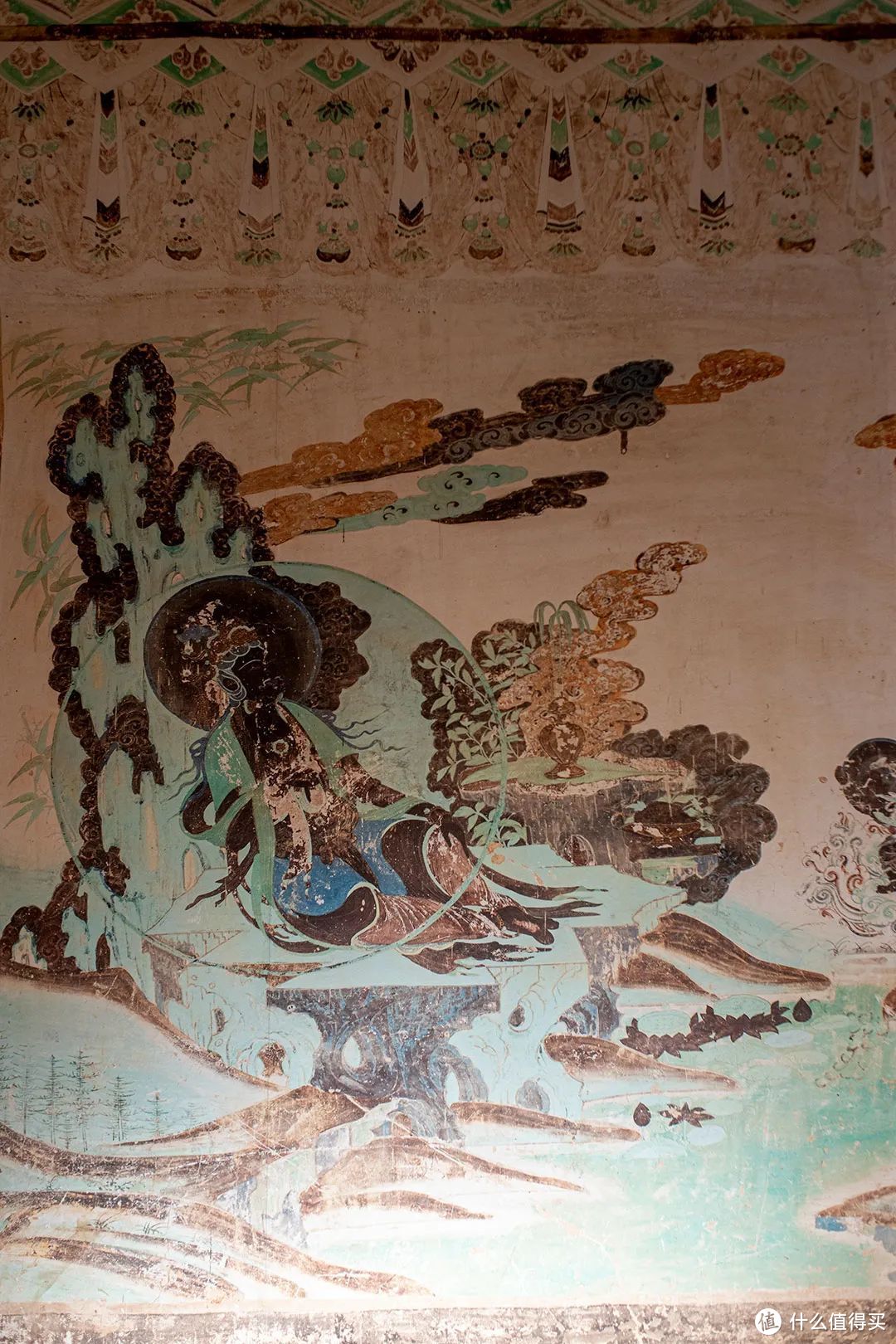 西夏王陵博物馆榆林窟第 2 窟复制窟的水月观音 ©️沐昀