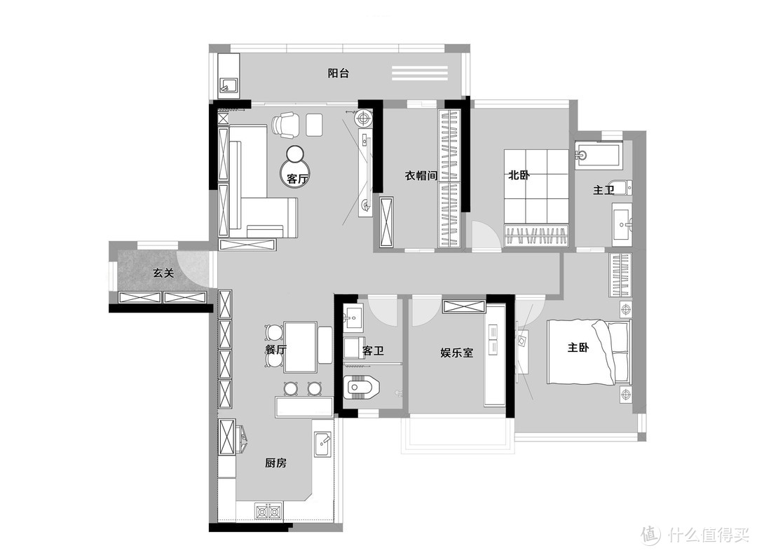 费时+费力+费钱=125㎡落地40W，2人2猫的梦想屋