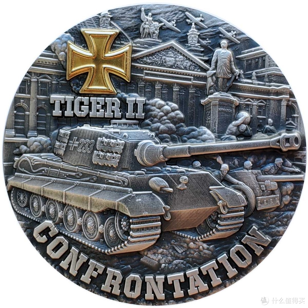 ​德国虎王坦克-2021年纽埃对抗系列第二枚银币