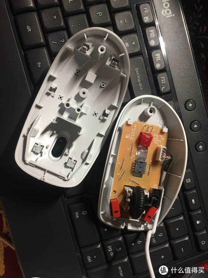 罗技 logitech MK120 USB有线键鼠套装开箱测评