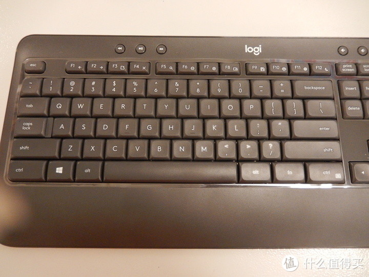 罗技 logitech MK540 优联无线可编程键鼠套装开箱测评