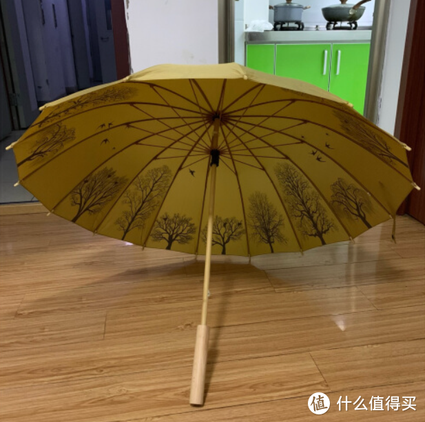 国风满满：可米优选风华 实木雨伞