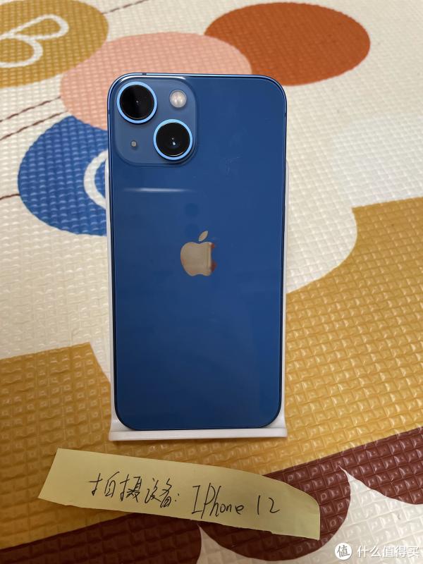 iPhone Apple iPhone 13 mini 本体 青 13 mini開封。同じブルーでも12と色