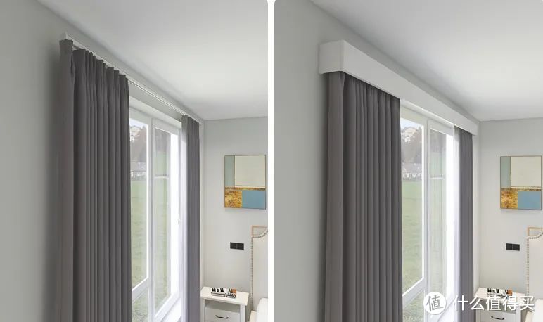- 加装窗帘盒很简单，提高颜值、避免漏光，还能藏灯