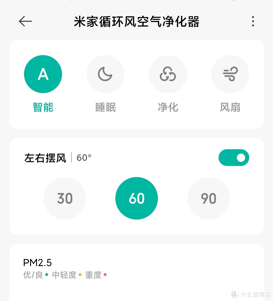 家里器空气净化器闲置多久了？米家循环风空气净化器，净化、凉风、循环一机搞定，实用四季！