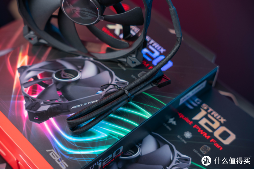 华硕 asus rog strix 风神xf120风扇