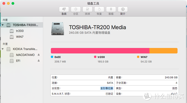 MacBook使用GHOST做单盘双系统