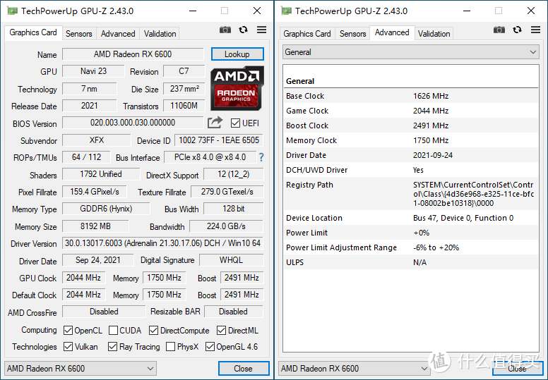 AMD RADEON RX 6600显卡首发评测，1080P甜点的新选择