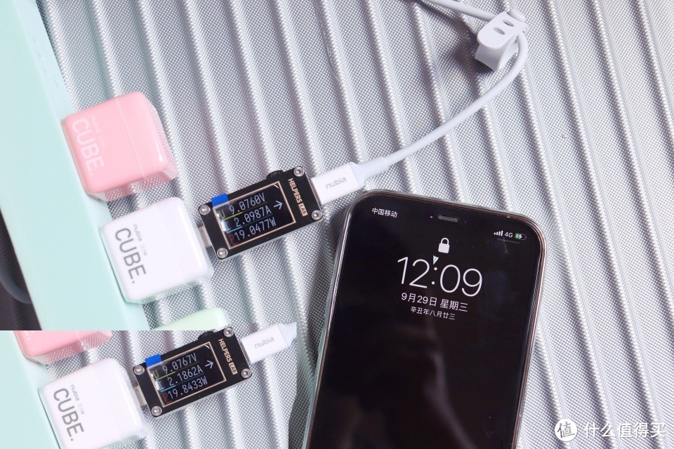 iPhone 13用户充电头如何选择？努比亚小方糖上手实测，强的很！