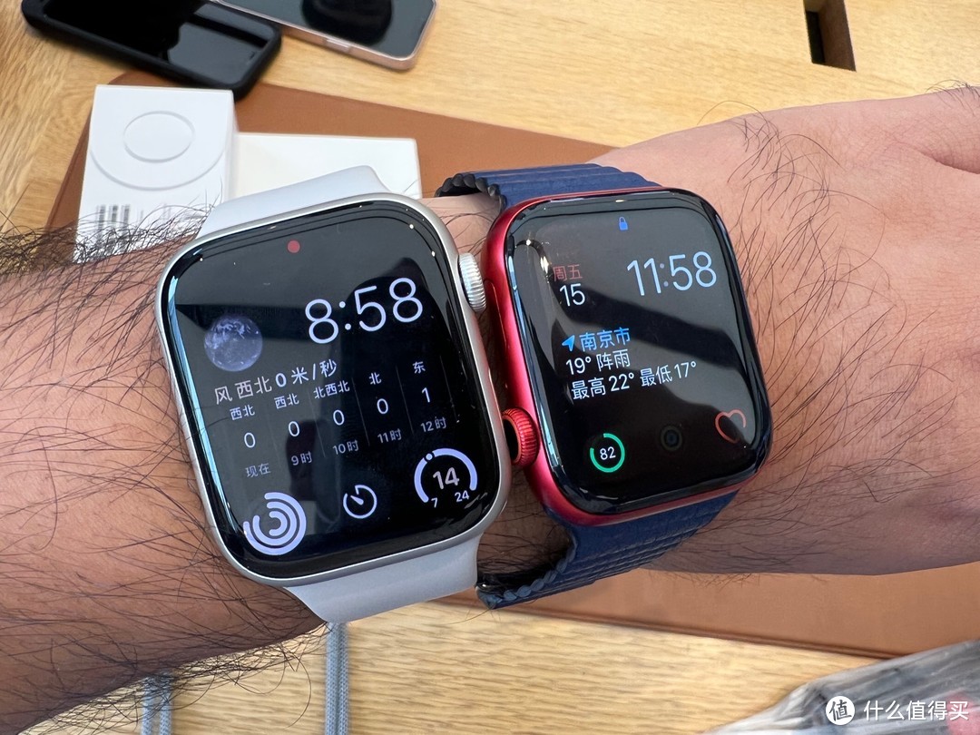 又是一年换表季，apple watch s7（米兰尼斯 白钢）开箱简评