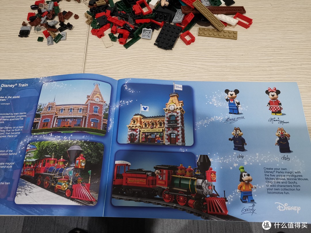 老杨的玩具仓库 篇七十八:lego 迪士尼系列 71044 迪士尼小火车 评测