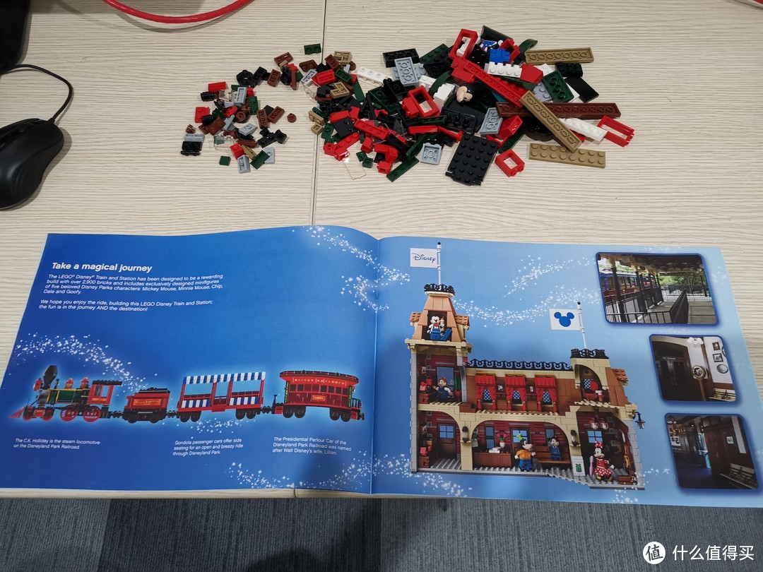 LEGO 迪士尼系列 71044 迪士尼小火车 评测 图多杀猫