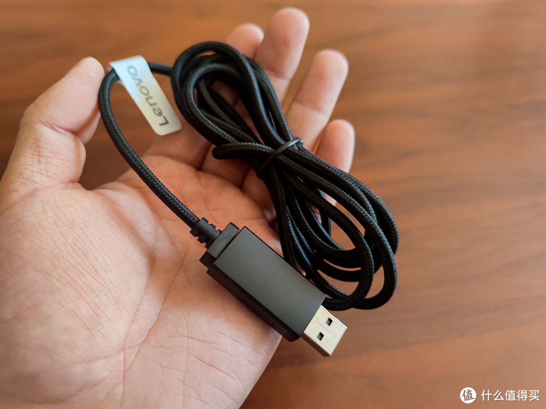 USB数字声卡+RGB光效：￥46块钱ThinkPlus头戴式游戏耳麦开箱晒单