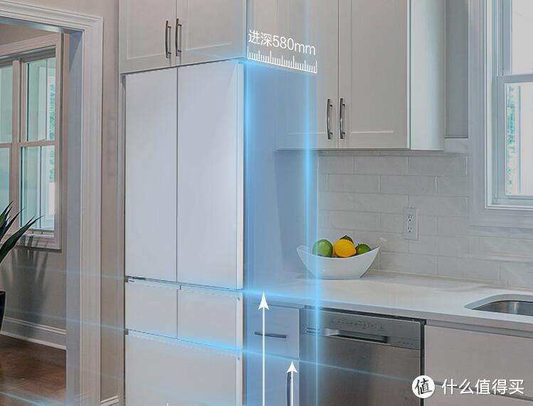 双十一不同价位10款超薄嵌入冰箱选购推荐，让冰箱和家里的橱柜融为一体。