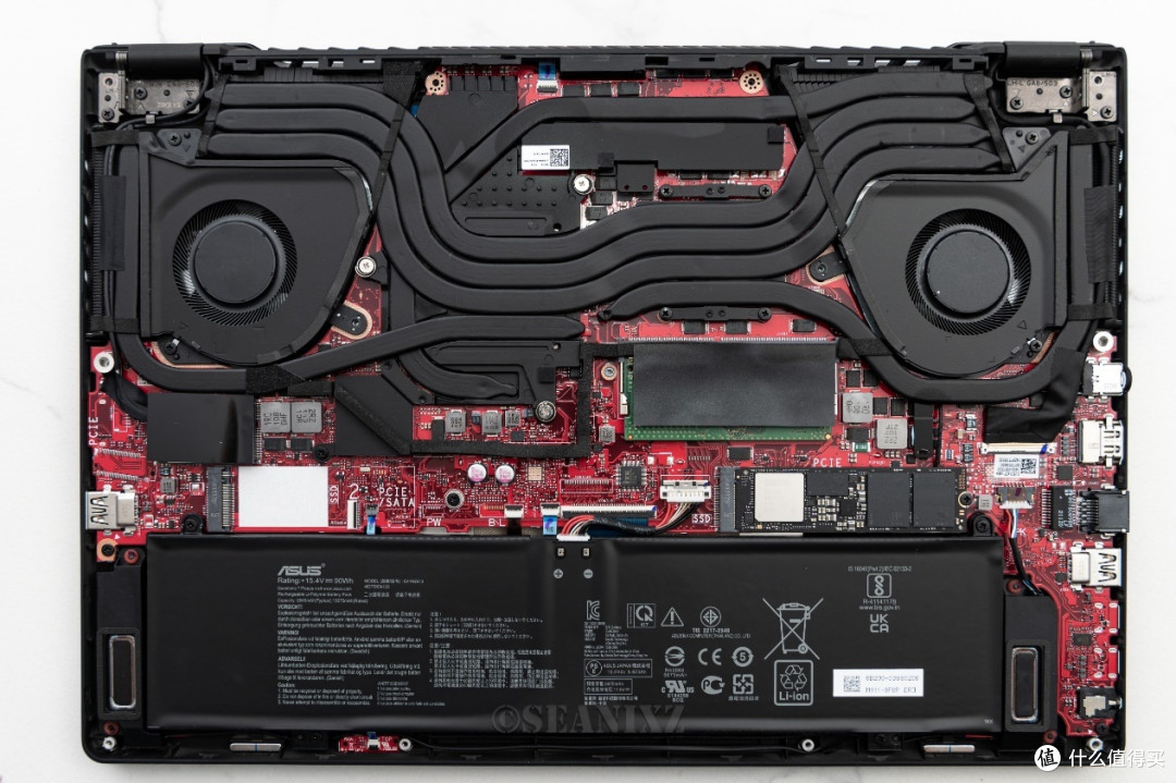 职场全能本:rog玩家国度 幻16 i7-11800h rtx3060笔记本 拆机评测