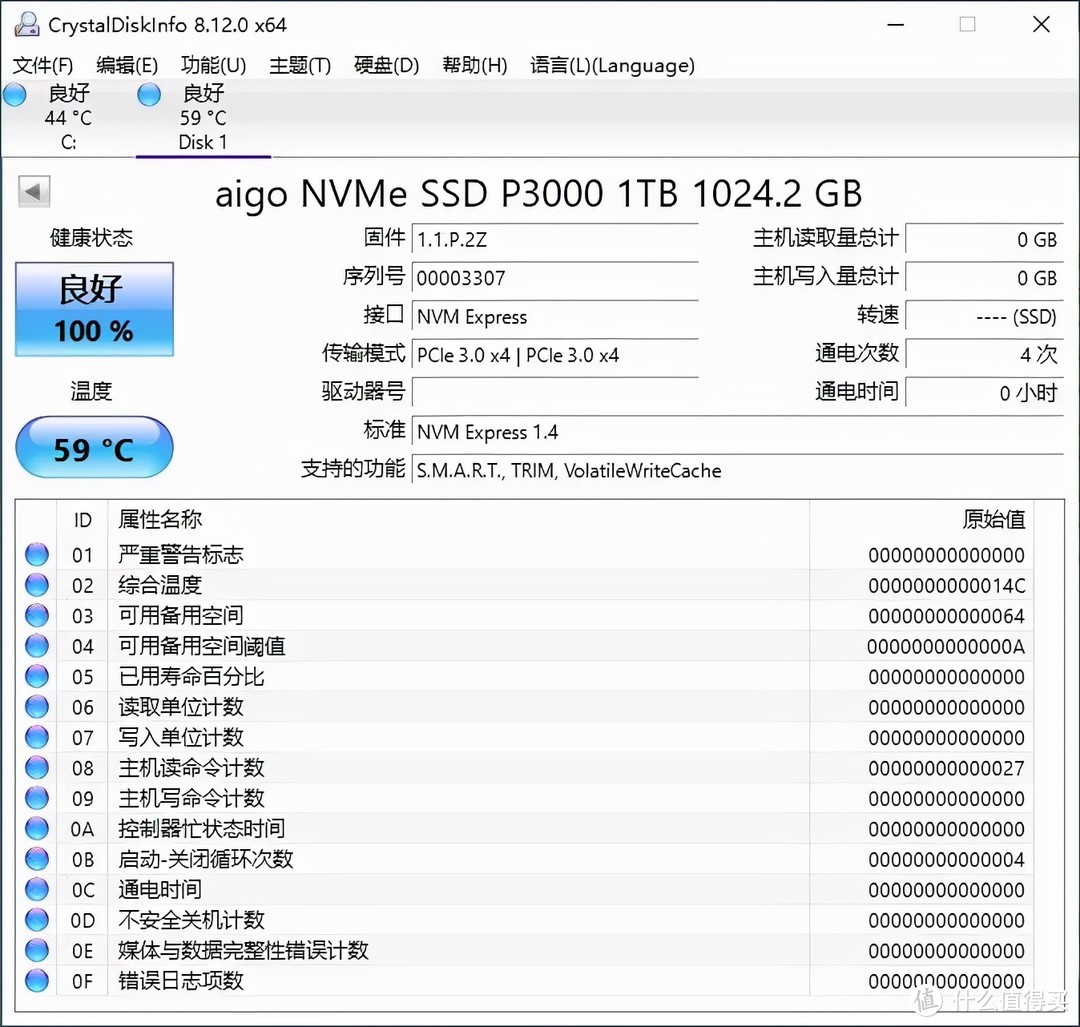 高速读写，5年质保，aigo NVMe固态硬盘 P3000 1TB装机体验