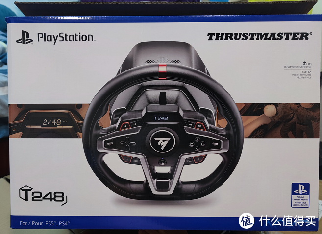 Thrustmaster（图马思特）面向 PS5/PS4 和 PC 的下一代混合动力赛车模拟器