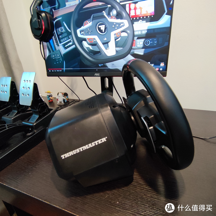 thrustmaster图马思特面向ps5ps4和pc的下一代混合动力赛车模拟器