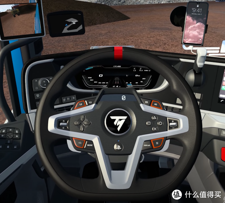 Thrustmaster（图马思特）面向 PS5/PS4 和 PC 的下一代混合动力赛车模拟器