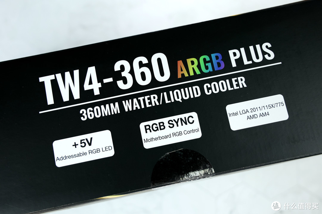 让彩虹流过水管——乔思伯TW4-360 ARGB PLUS 水冷散热器体验评测