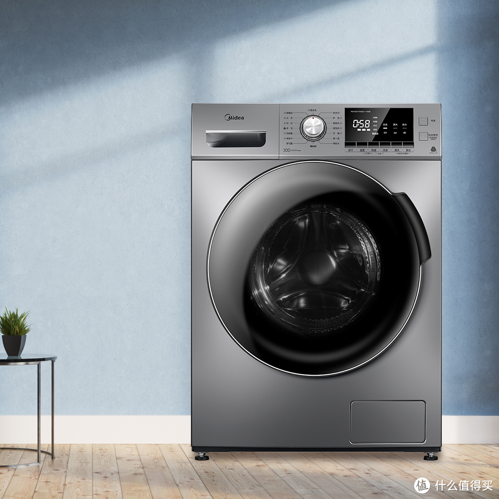 除菌净螨，洁净呵护，美的洗衣机洗涤烘干皆可
