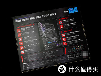 11代末班车：微星MPG Z590 GAMING EDGE WiFi 刀锋主板开箱评测