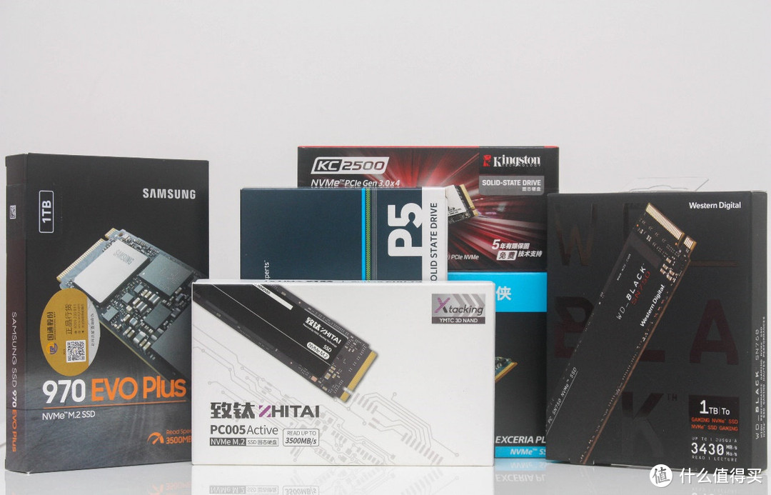 SSD耐力赛：六块原厂SSD同场竞技