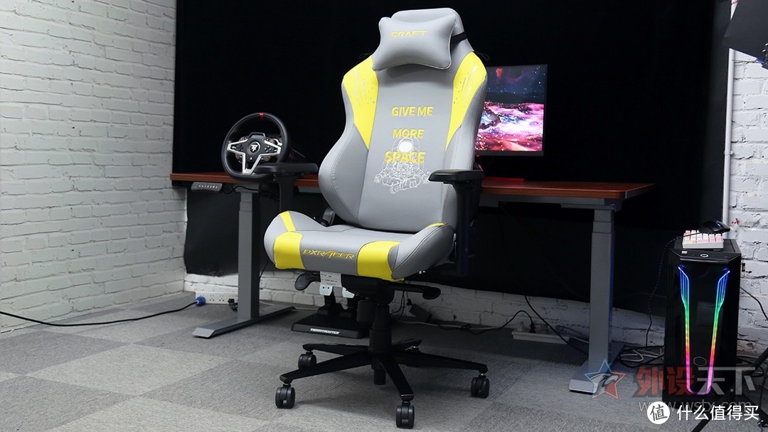 DXRACER迪锐克斯 夸父（CRAFT）电竞椅简评：科技与文化跨界融合