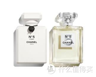 香奈儿推出限定创作五号香水(经典）与五号之水，致敬5号香水的百年传奇。