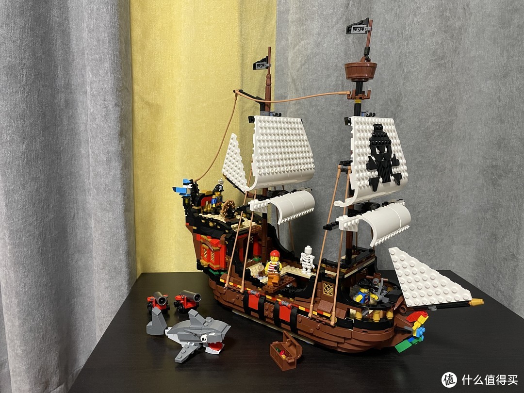 乐高创意三合一31109A模式海盗船评测分享