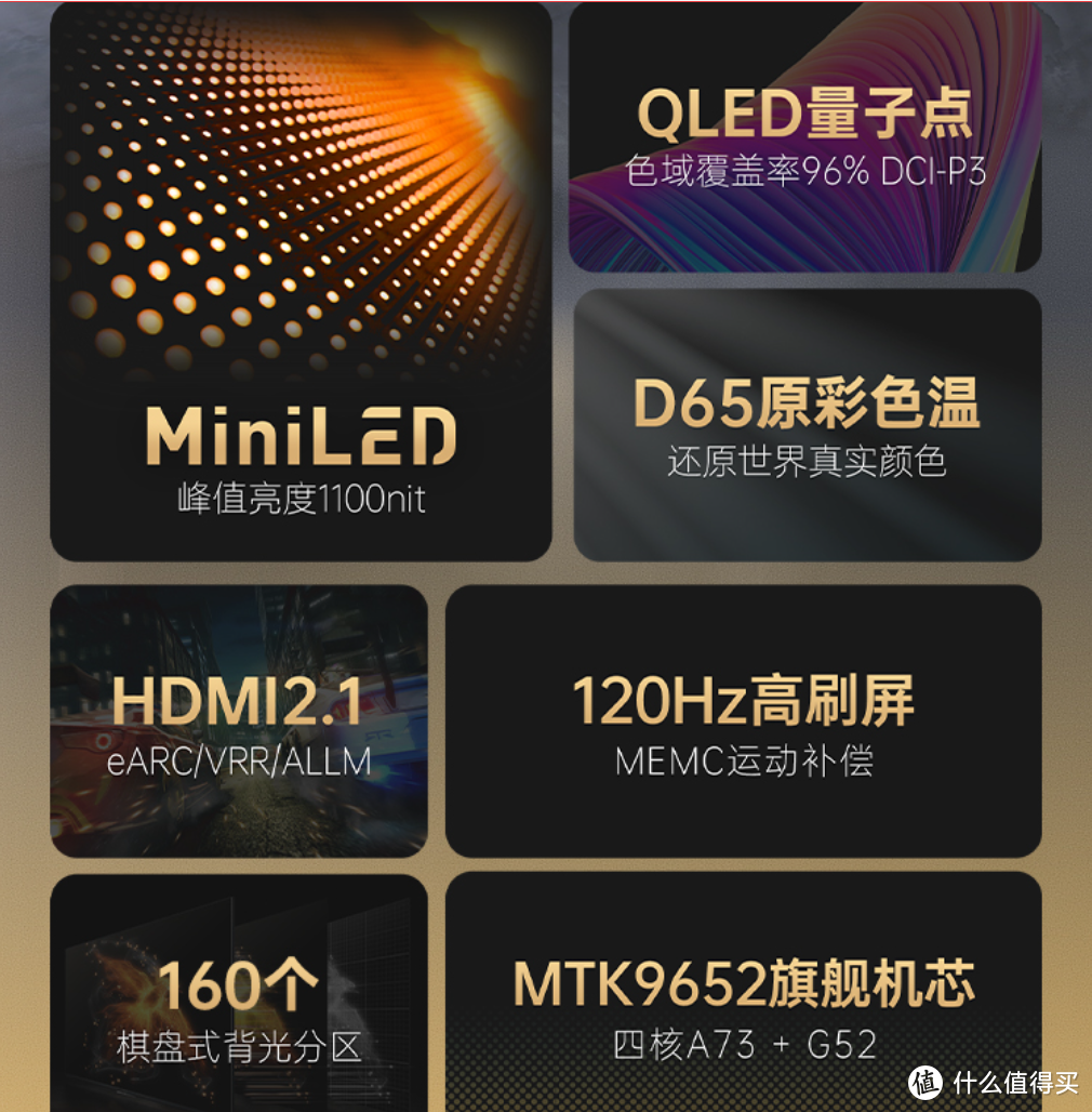 MiniLED+4K 120Hz+D65原彩色温+HDMI2.1：雷鸟R645C要占领你家客厅