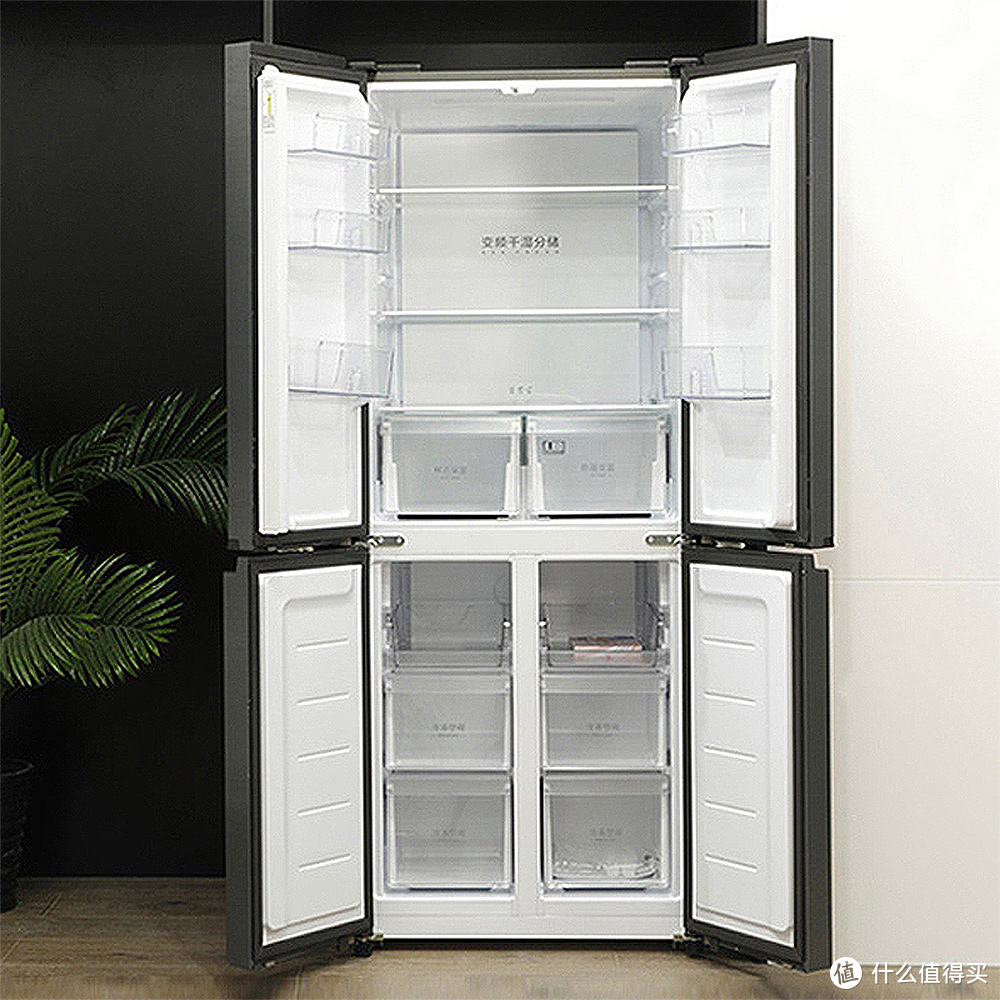 海尔大容量冰箱，干湿分储让食物更新鲜