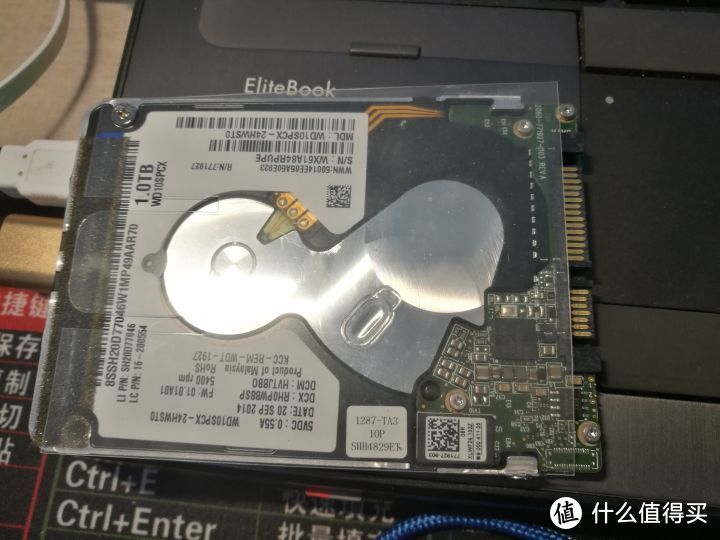 DIY一个可靠稳定的移动硬盘：7mm 1TB CMR 2.5寸硬盘开箱（WD10SPCX）