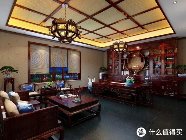 杭州45岁大叔的中式别墅，庭院幽深，里面的装修，更是惊艳了我