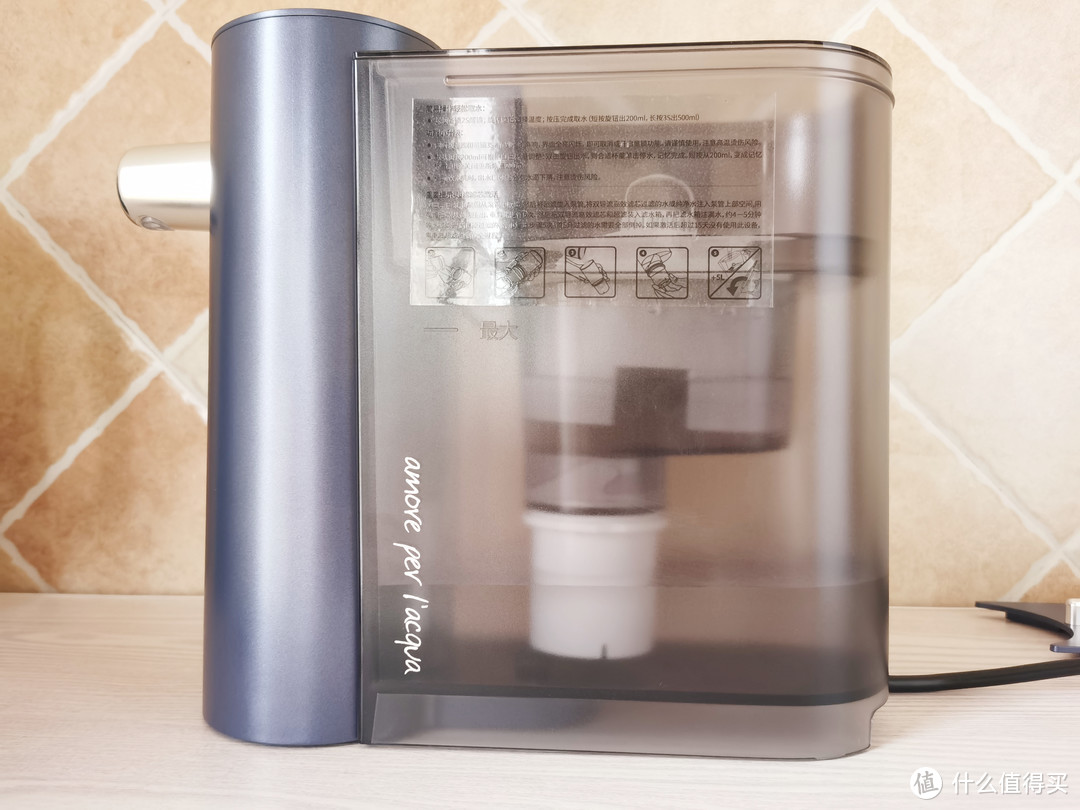 3秒出水，7种水温选择——Laica莱卡过滤直饮即热饮水机