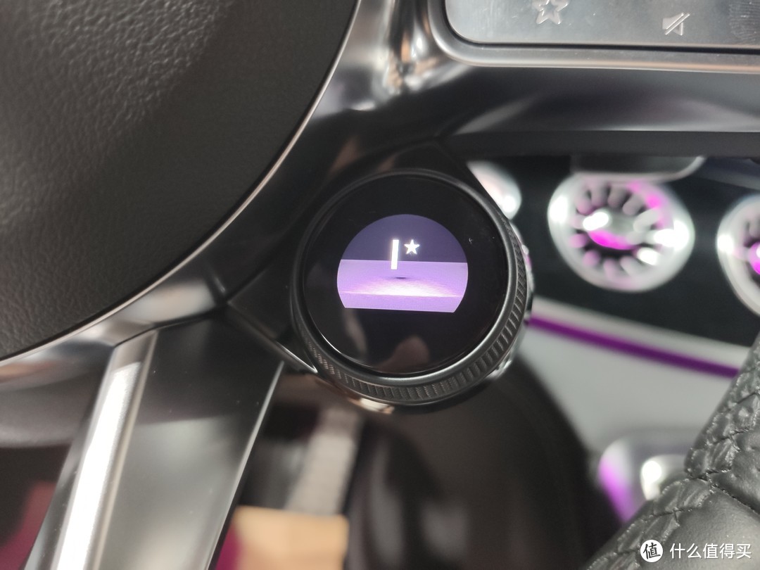 奔驰四门GT50改方向盘旋钮，可操控驾驶模式及排气开关