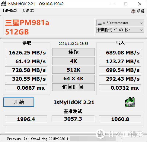 三星PM981a 512GB搭配尤大师USB4魔方硬盘盒抢先测：看看雷电4接口下读写速度怎么样？