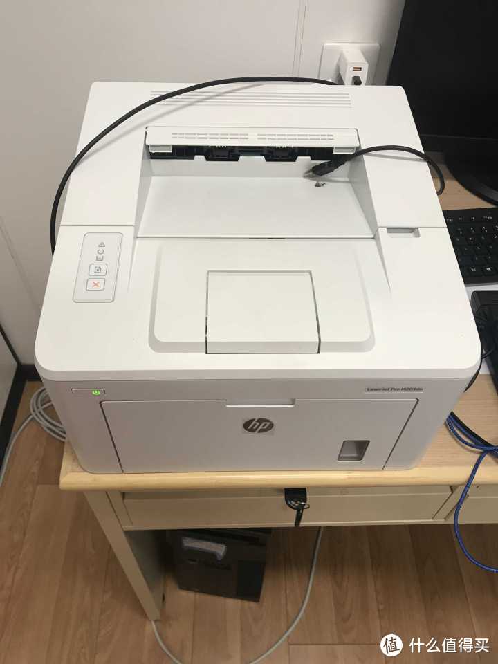 HP LaserJet Pro M203dn黑白激光打印机开箱测评