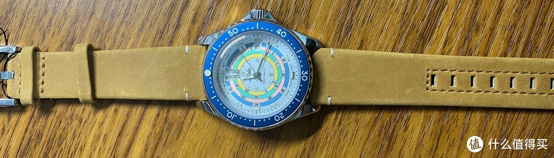 美度领航者“彩虹圈”手表首晒
