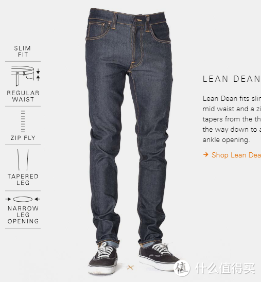 原牛入门Nudie Jeans，100%有机棉制成，优秀剪裁与漂亮落色并存