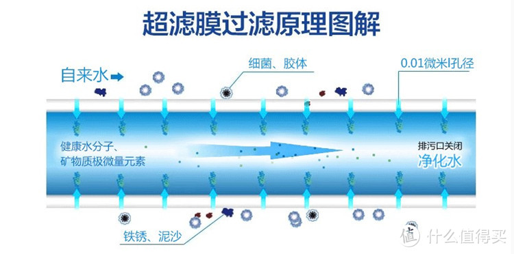 跟着两步走，解决净水器选择难题-沁园家用小白鲸RO反渗透500G净水器