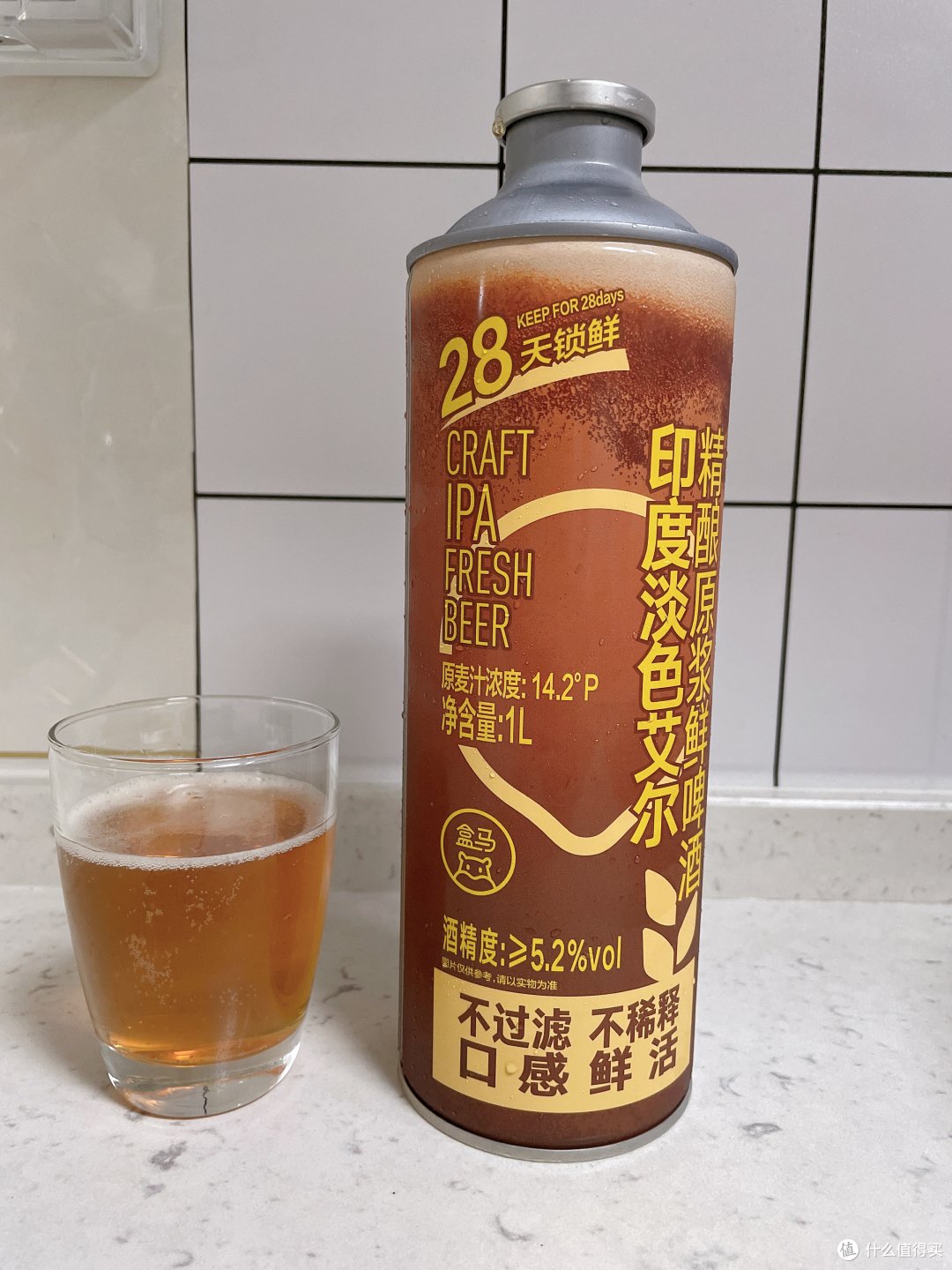 享生品鉴篇三十鲜活无比的纯香口感盒马生鲜印度淡色艾尔精酿原浆鲜